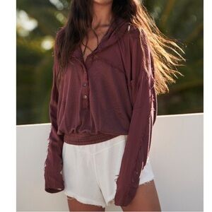 New With Tags! Free People Movement Windy Meadow Hoodie